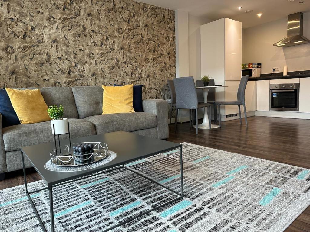 Luxury 9Ine Beautiful Bull Ring Apartment Free Parking Birmingham Luaran gambar